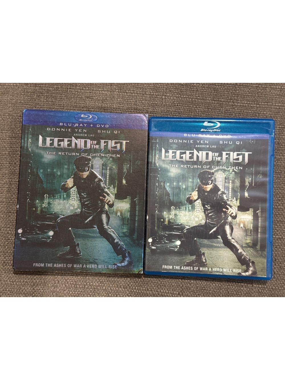 Legend of the Fist: The Return of Chen Zhen (Blu-ray + DVD, 2010) W/ SLIPCOVER
